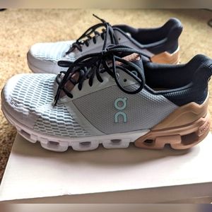 On Cloudflyer Glacier | Rosebrown, Stability Running Shoe, Womens, Size 9